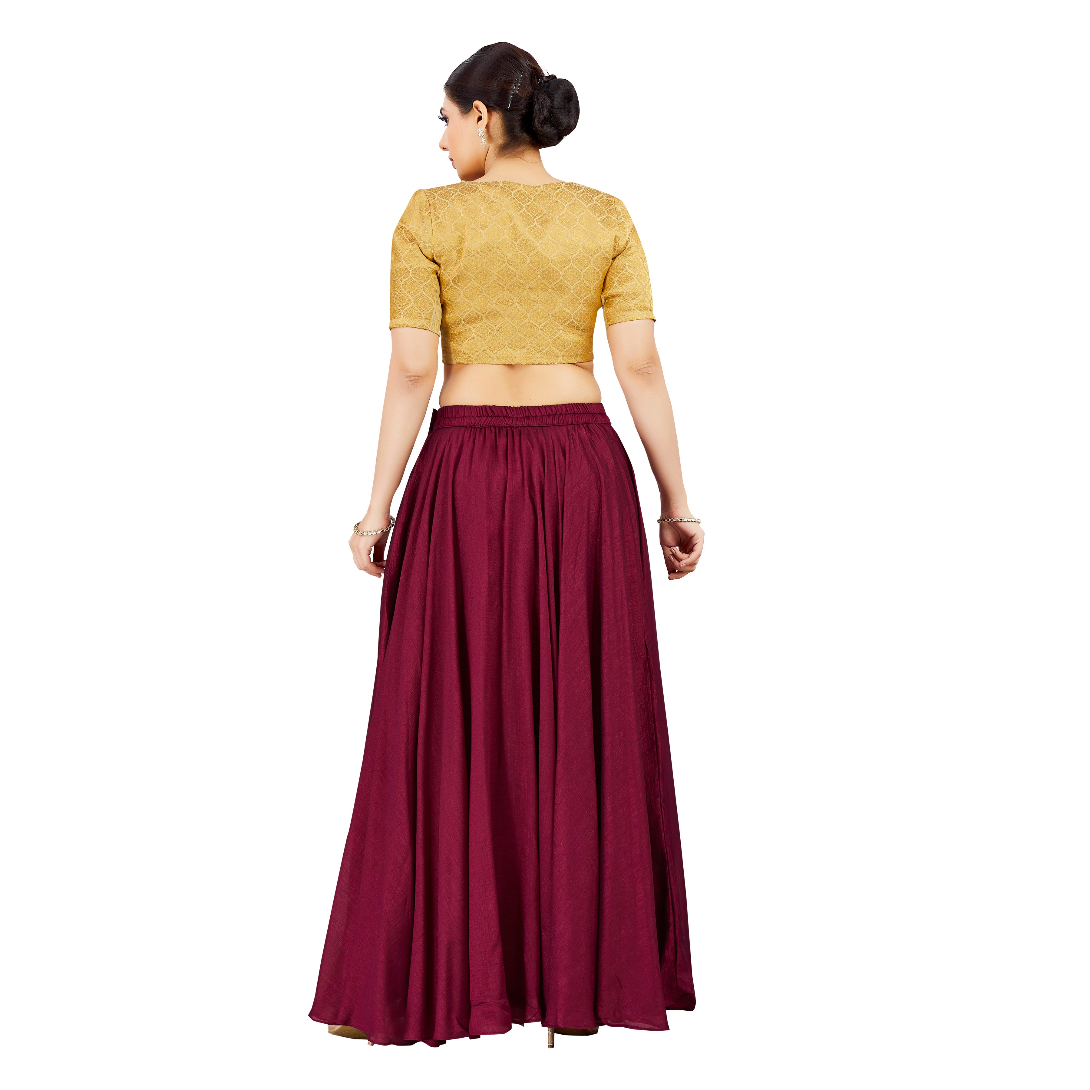 Sara Silk Skirt