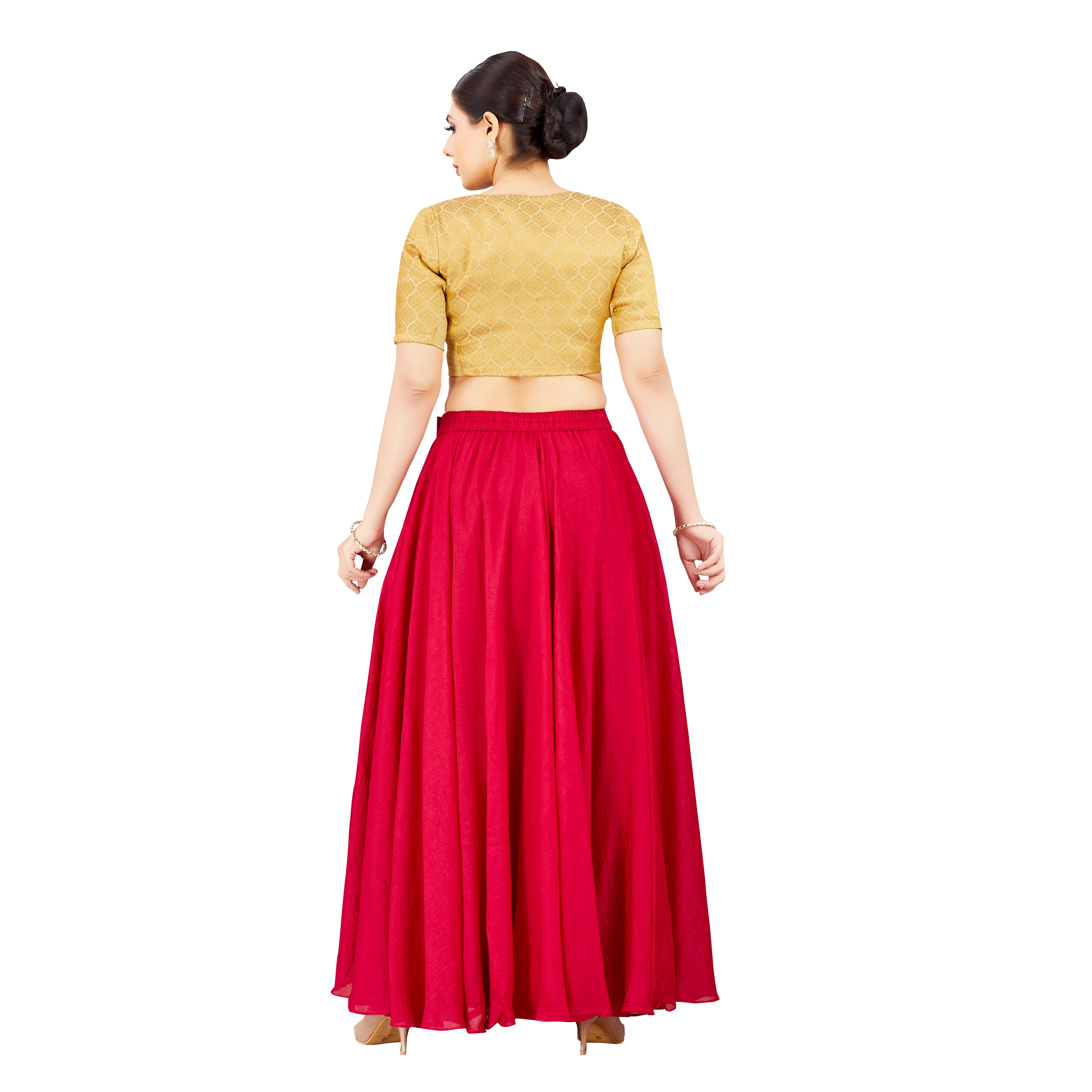 Sara Silk Skirt