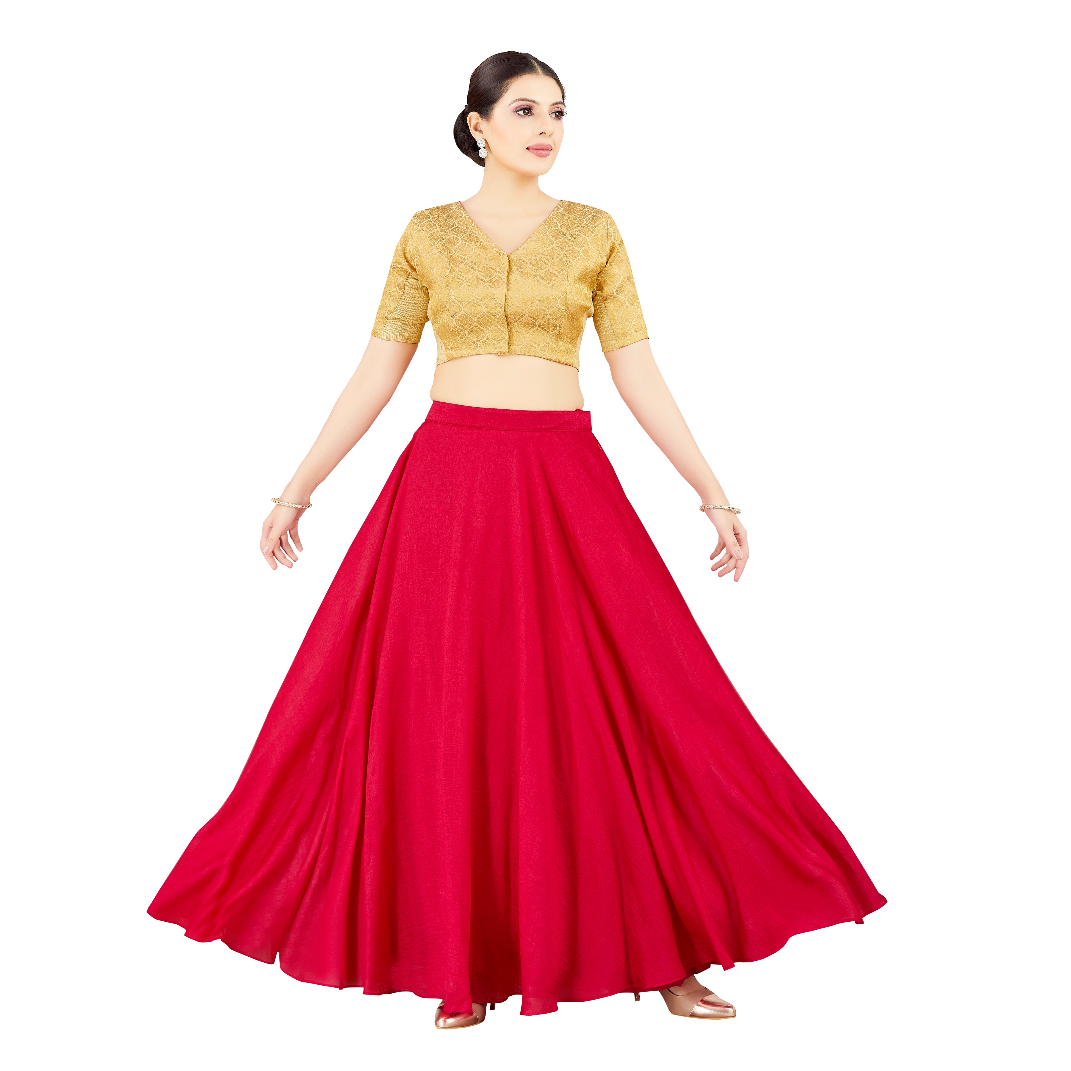 Sara Silk Skirt