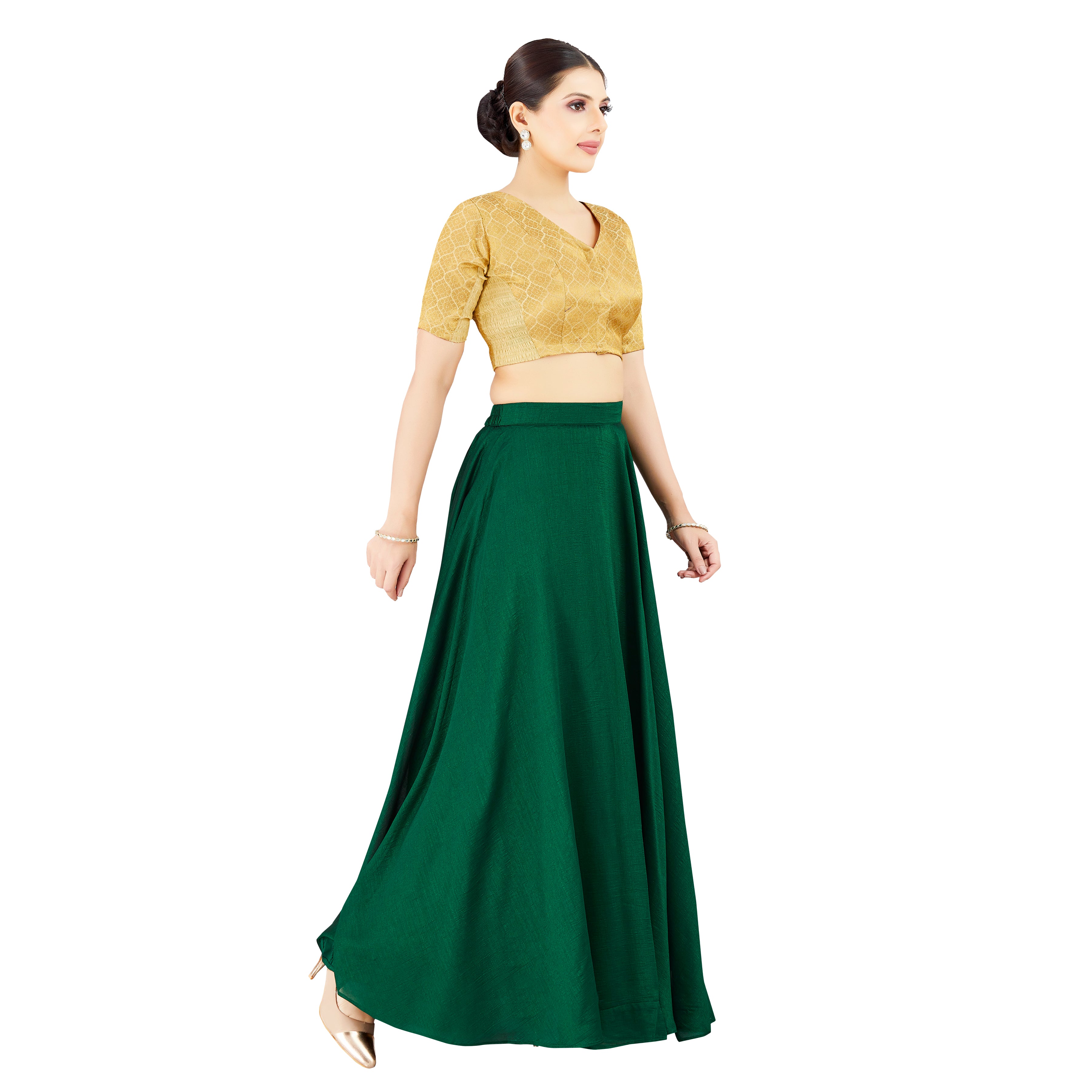 Sara Silk Skirt