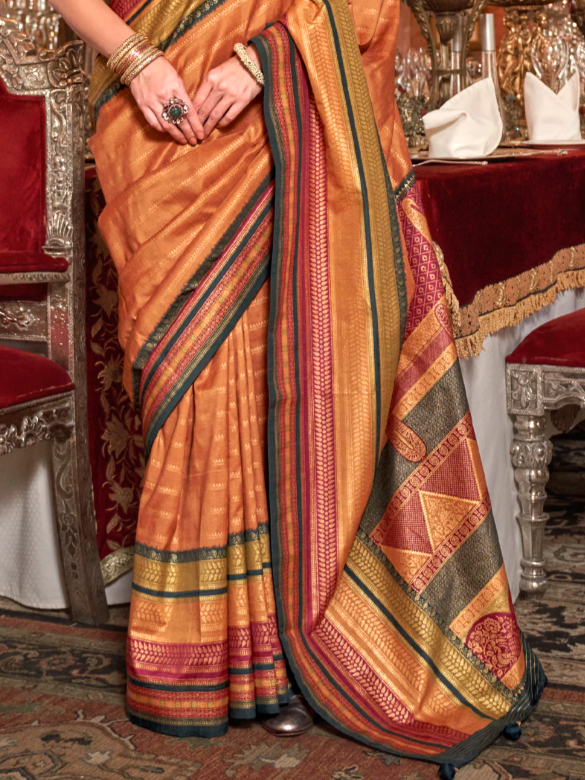 Chaitali Silk Printed Saree
