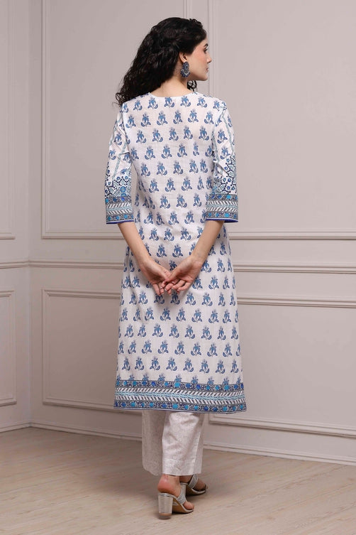Biba Cotton Printed Palazzo Suit