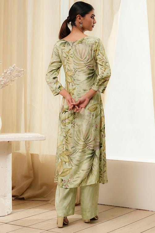 Biba Kurti With Palazzo Pant