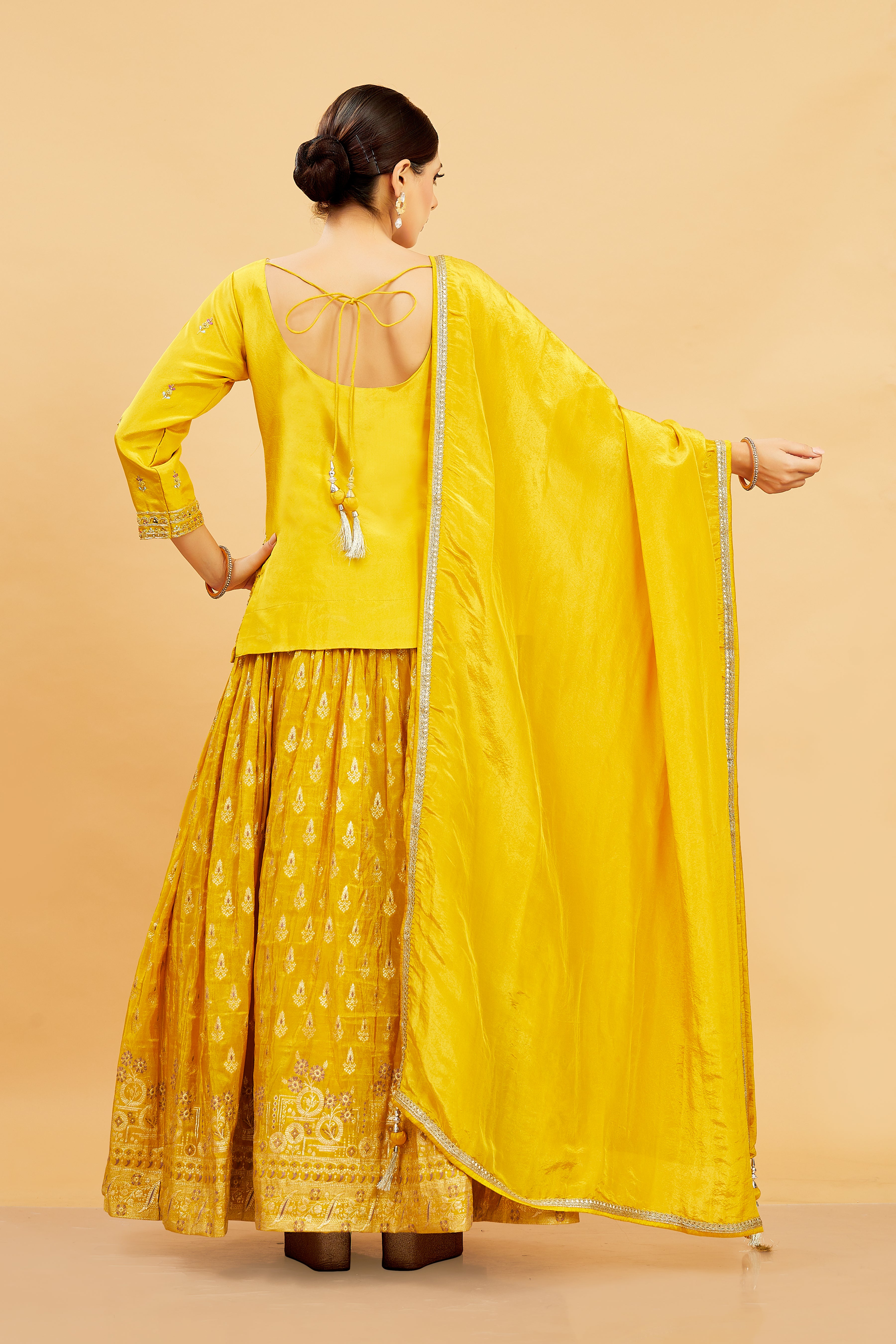 Emi Long Top Lehenga