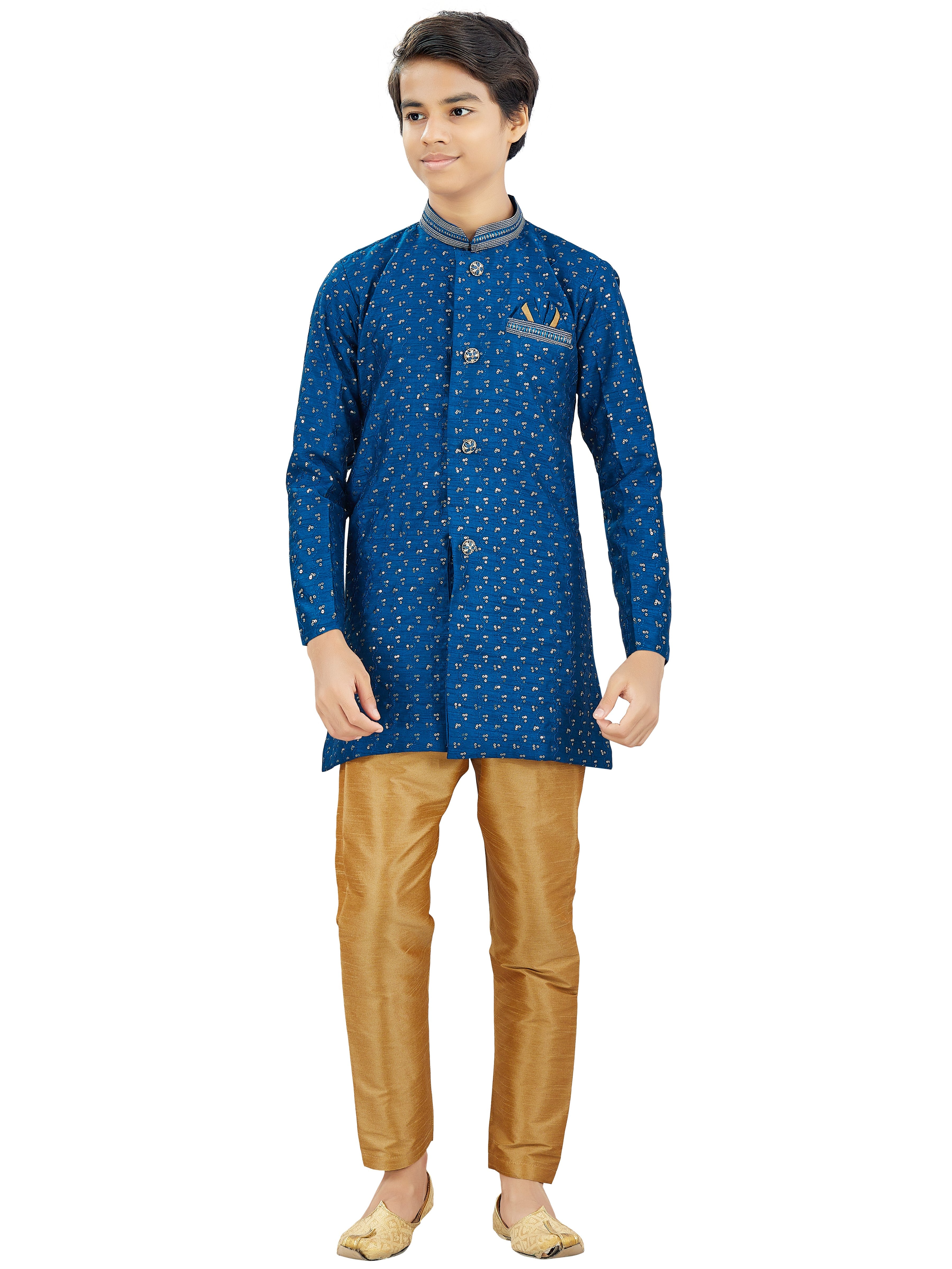 Boys Silk Kurta Set
