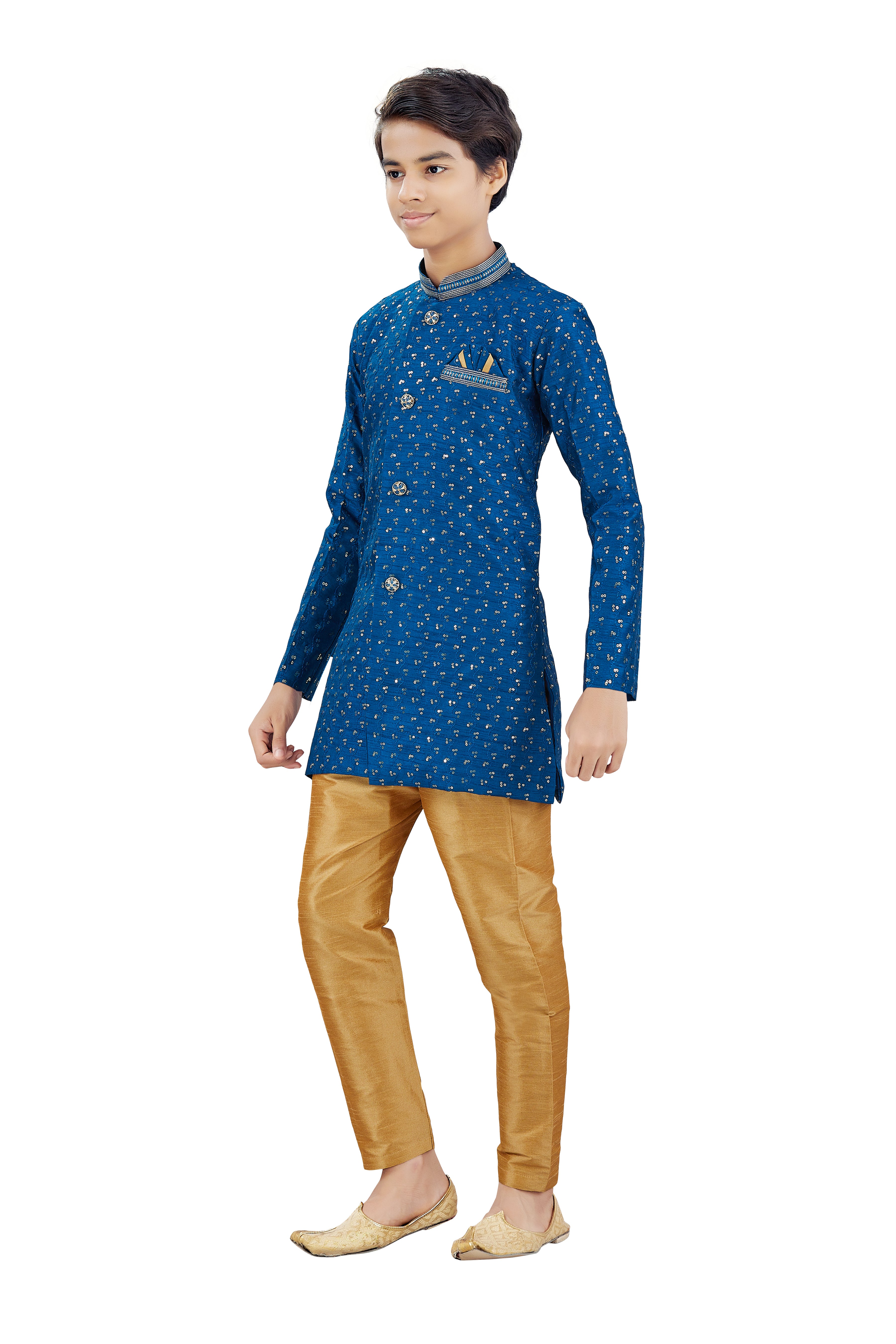 Boys Silk Kurta Set