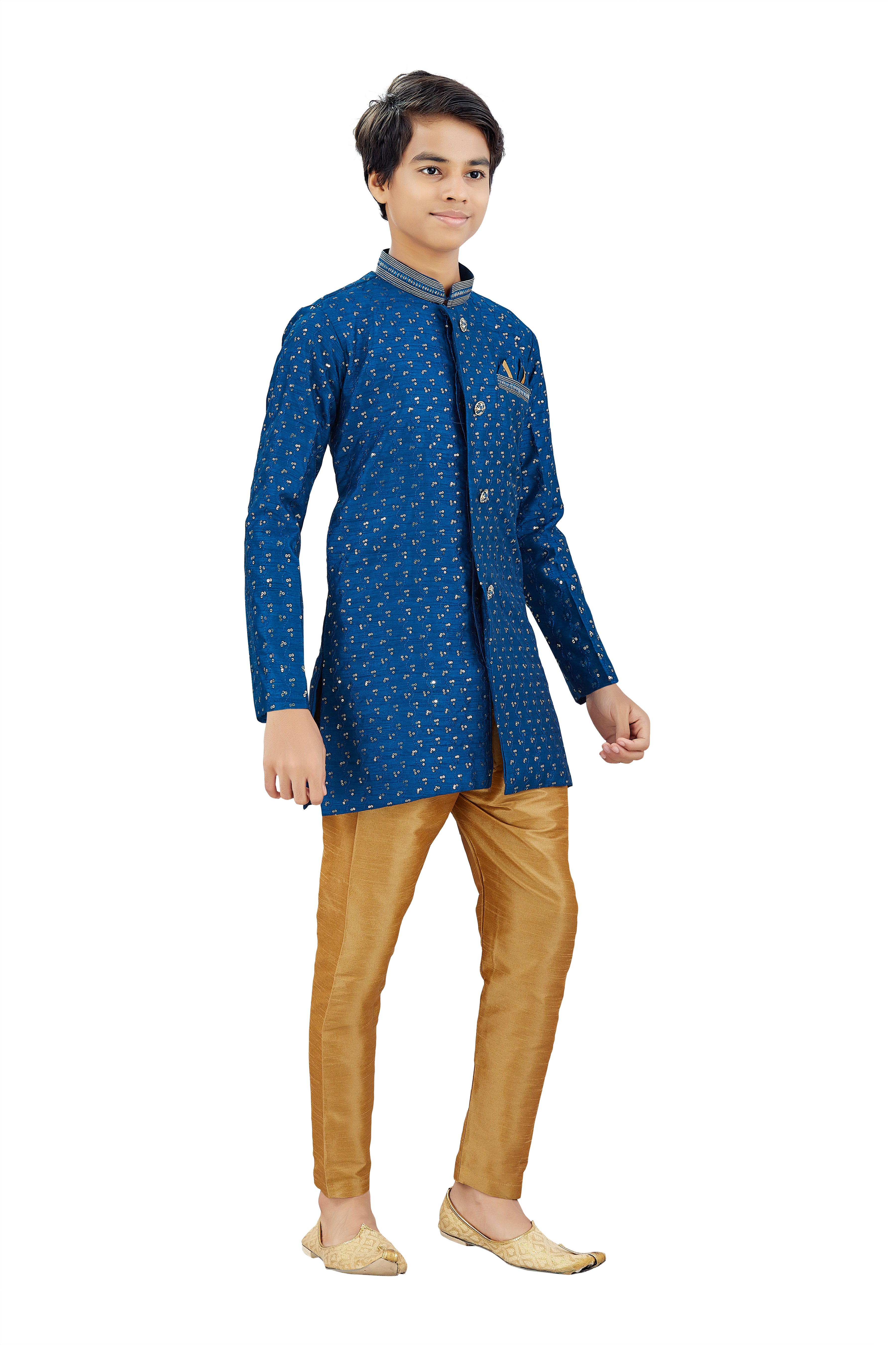 Boys Silk Kurta Set