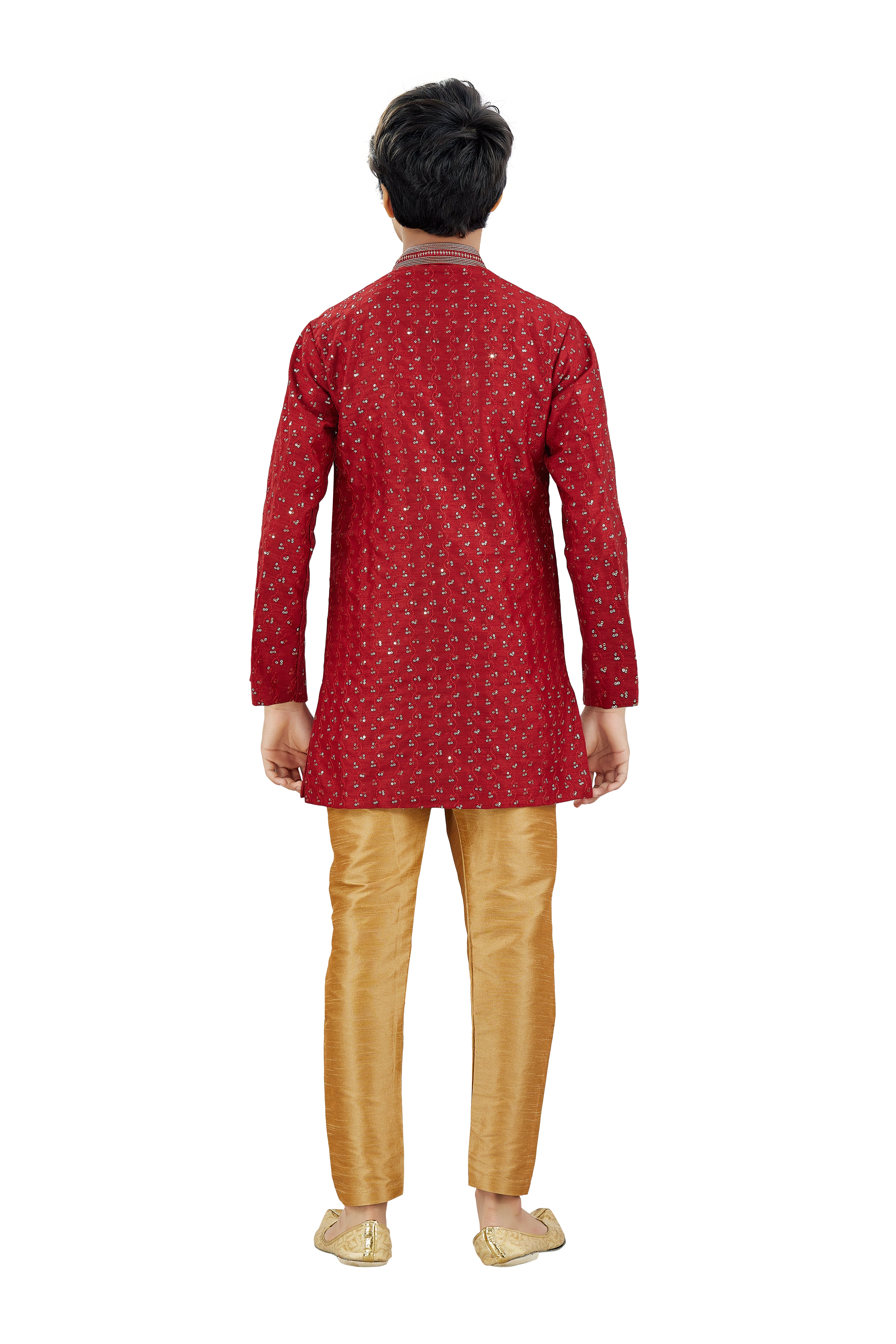 Boys Silk Kurta Set
