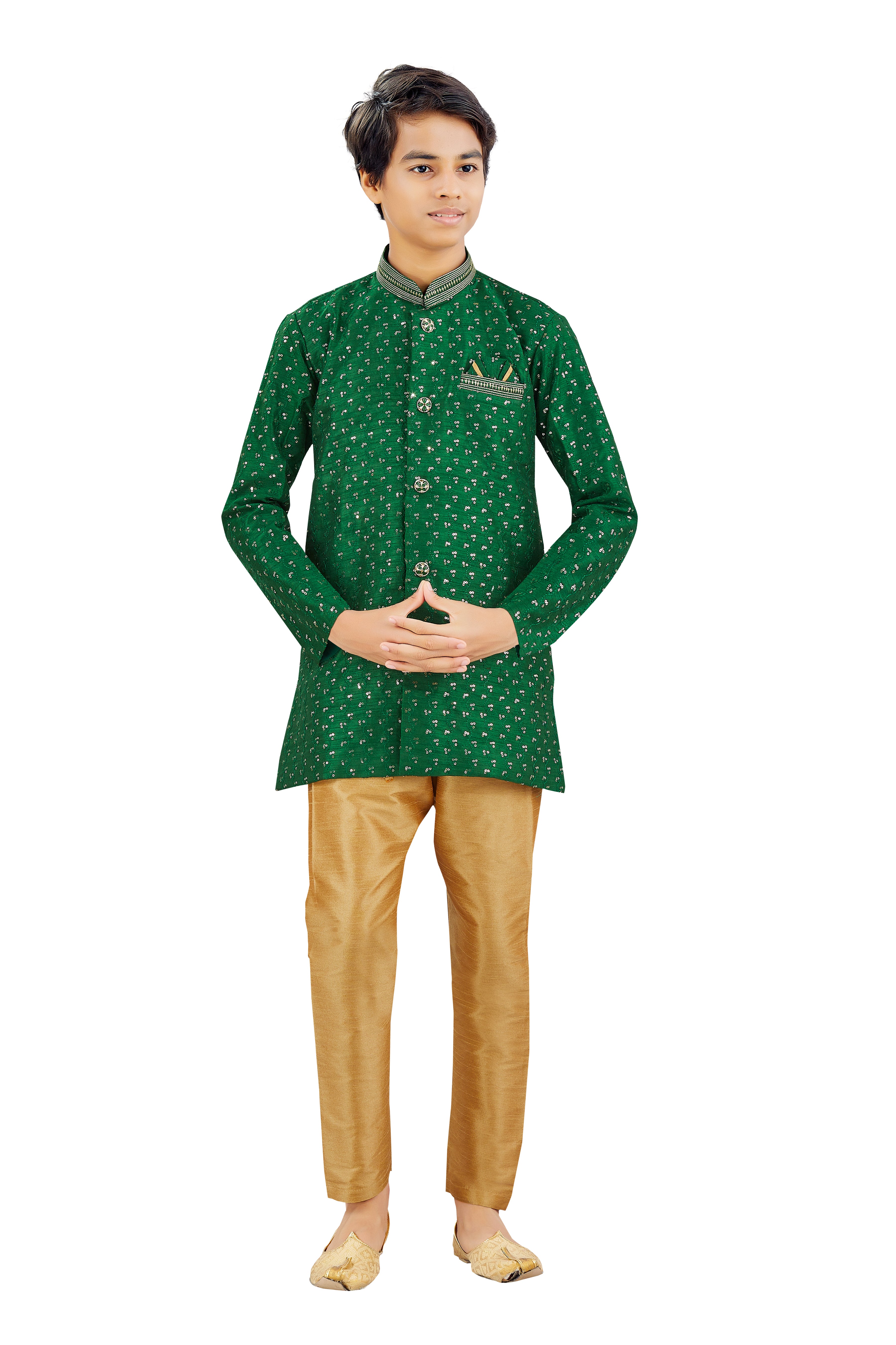 Boys Silk Kurta Set