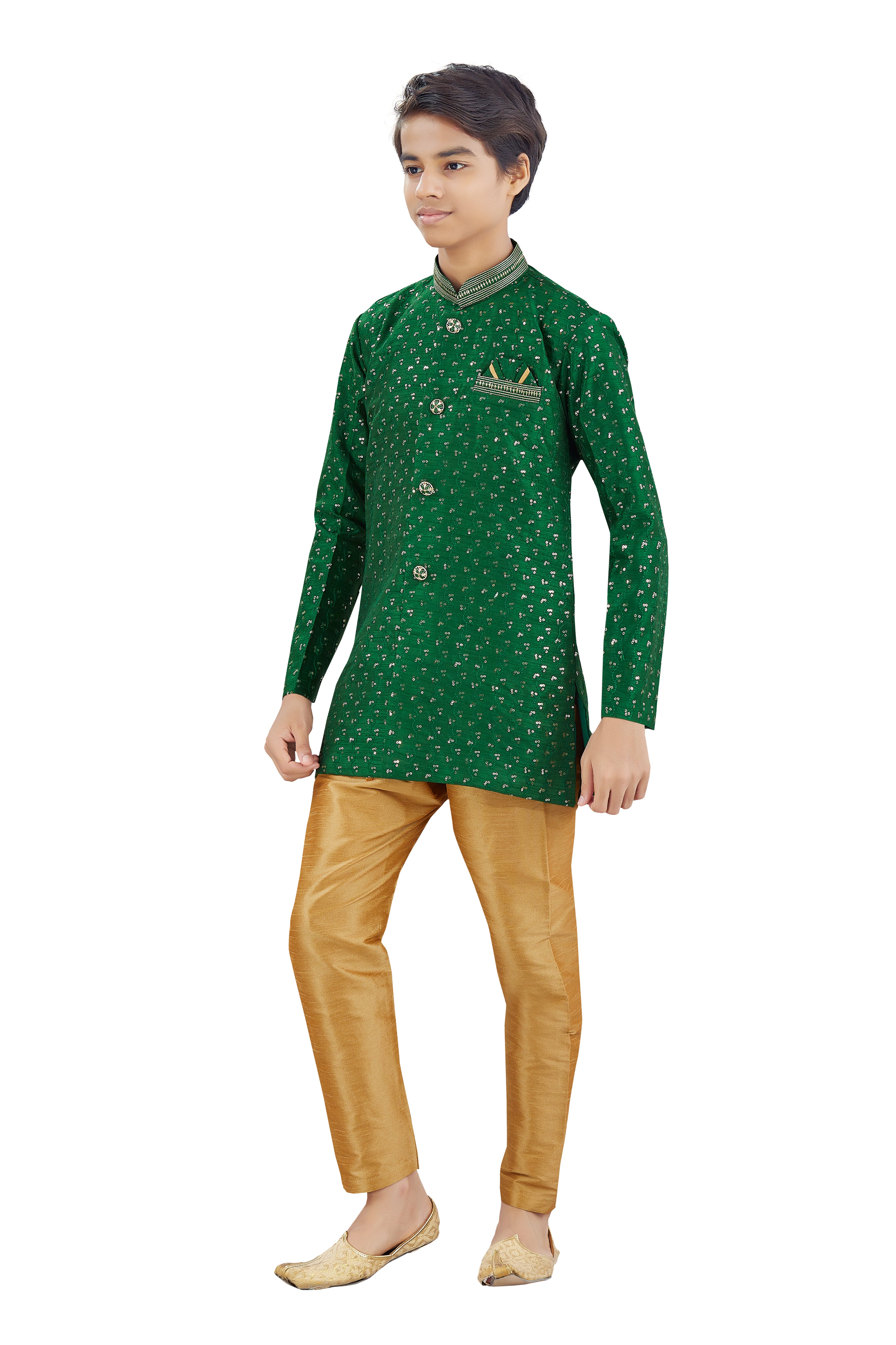 Boys Silk Kurta Set