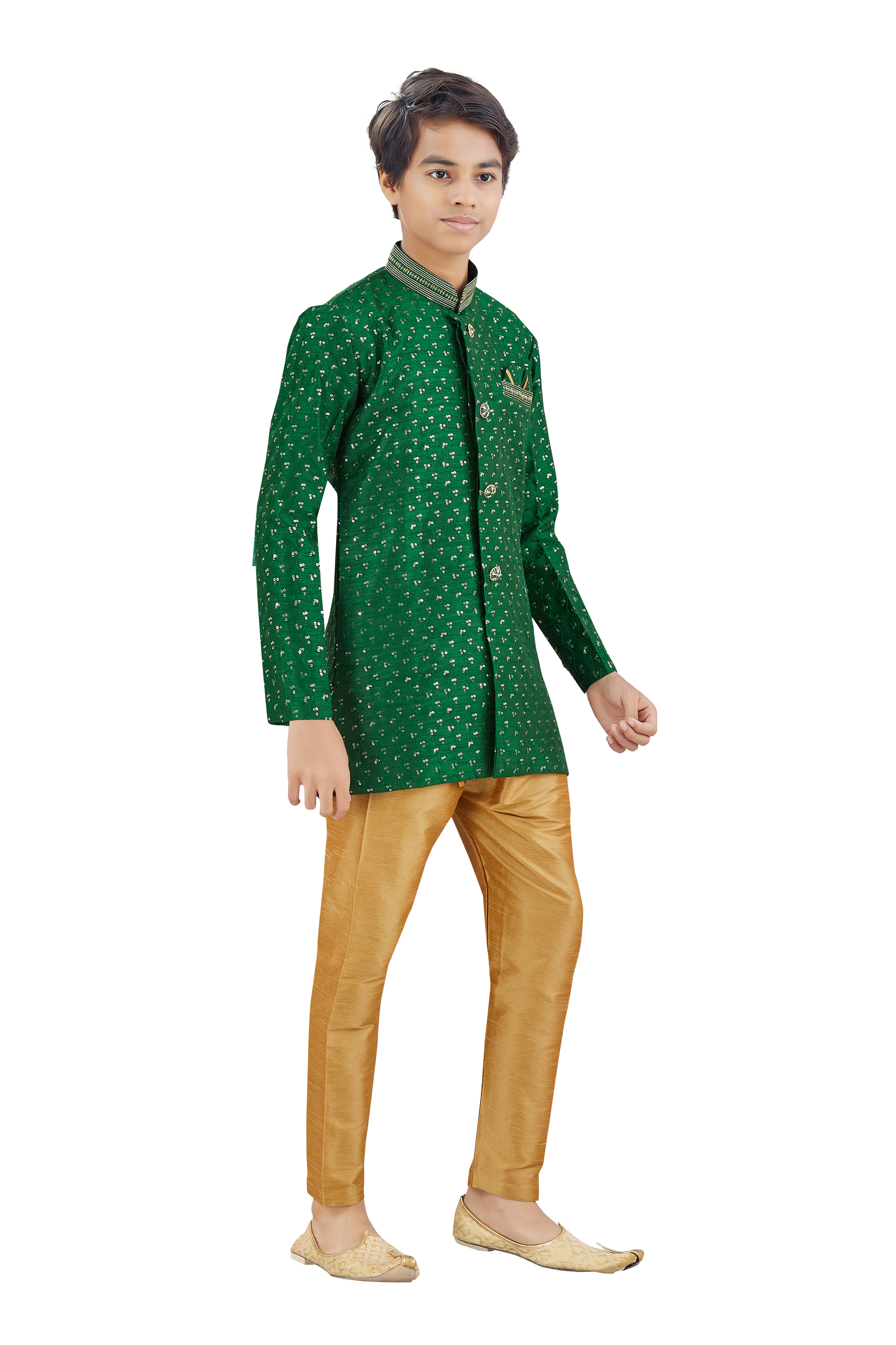 Boys Silk Kurta Set