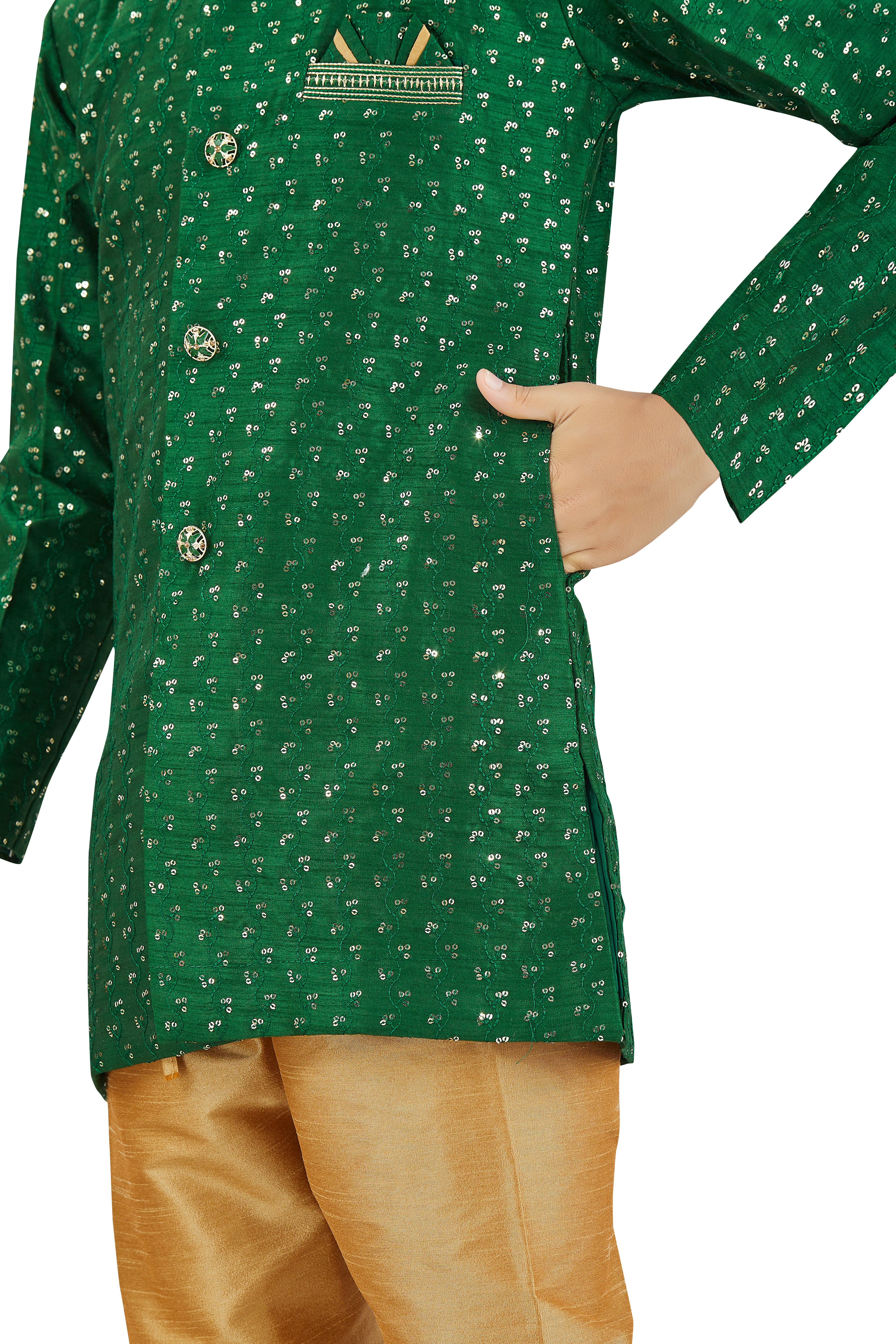 Boys Silk Kurta Set