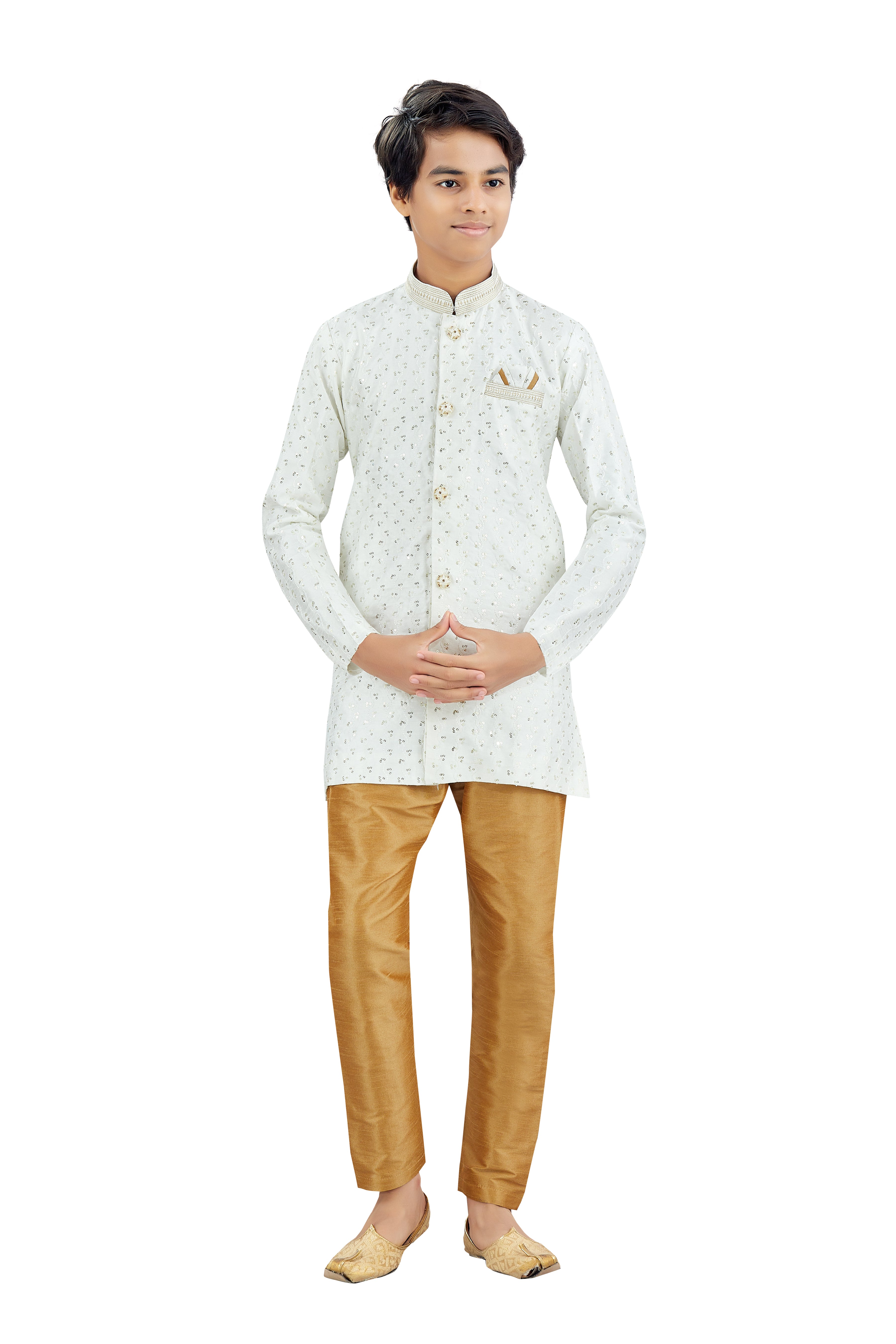 Boys Silk Kurta Set