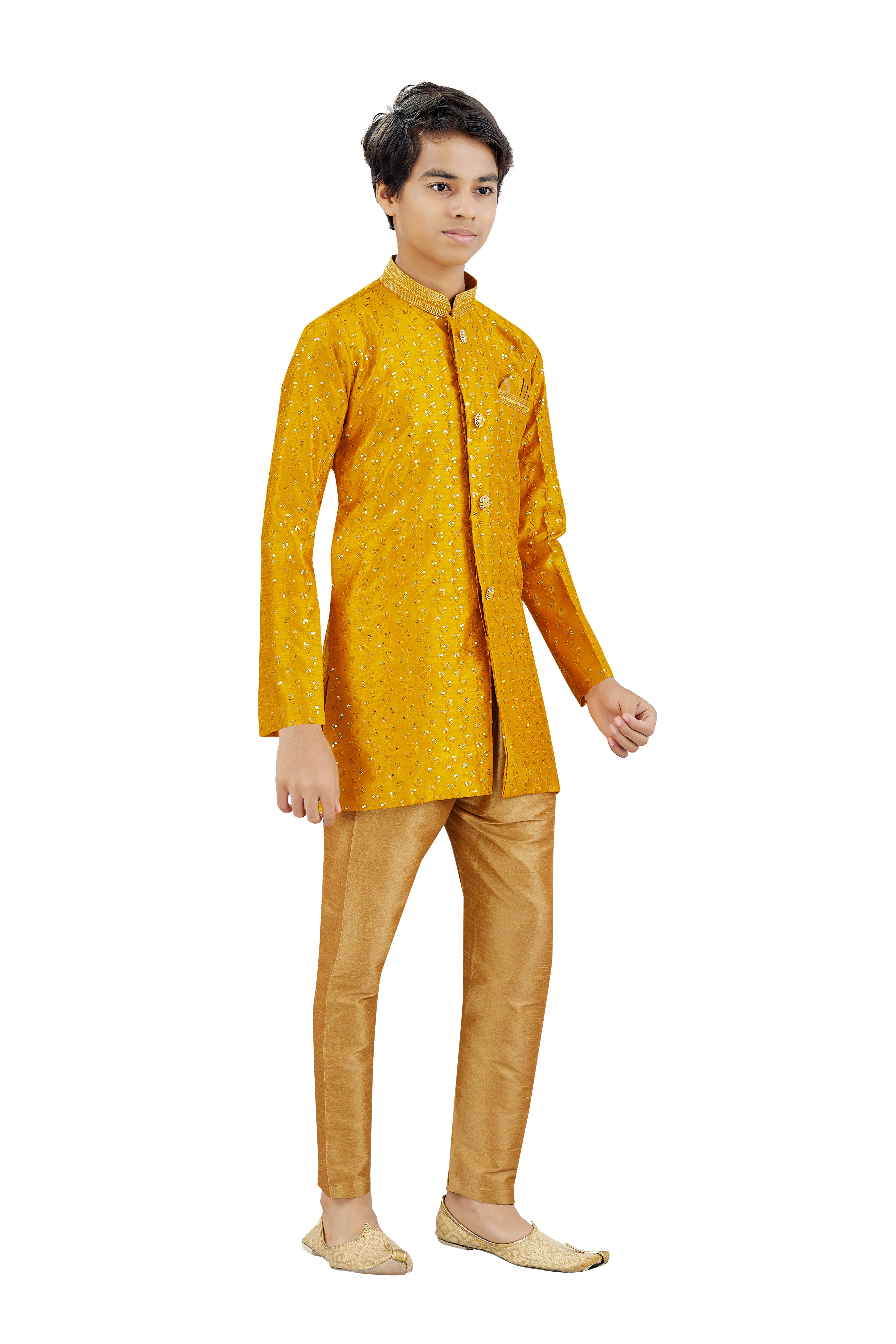 Boys Silk Kurta Set