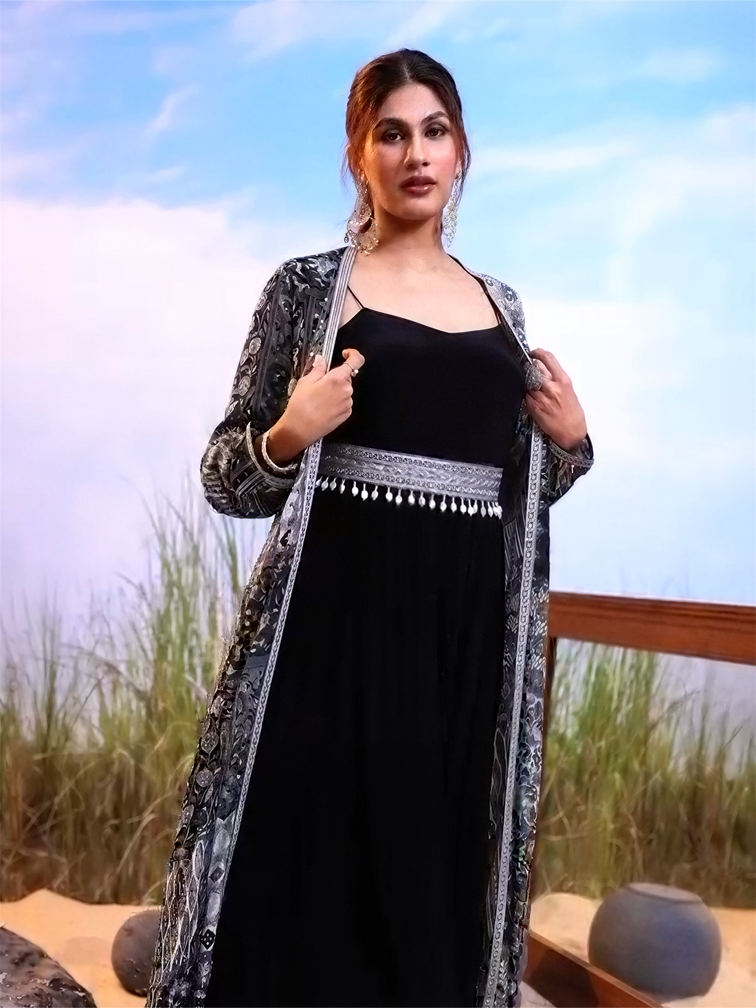 Mihira Gown With Jacket