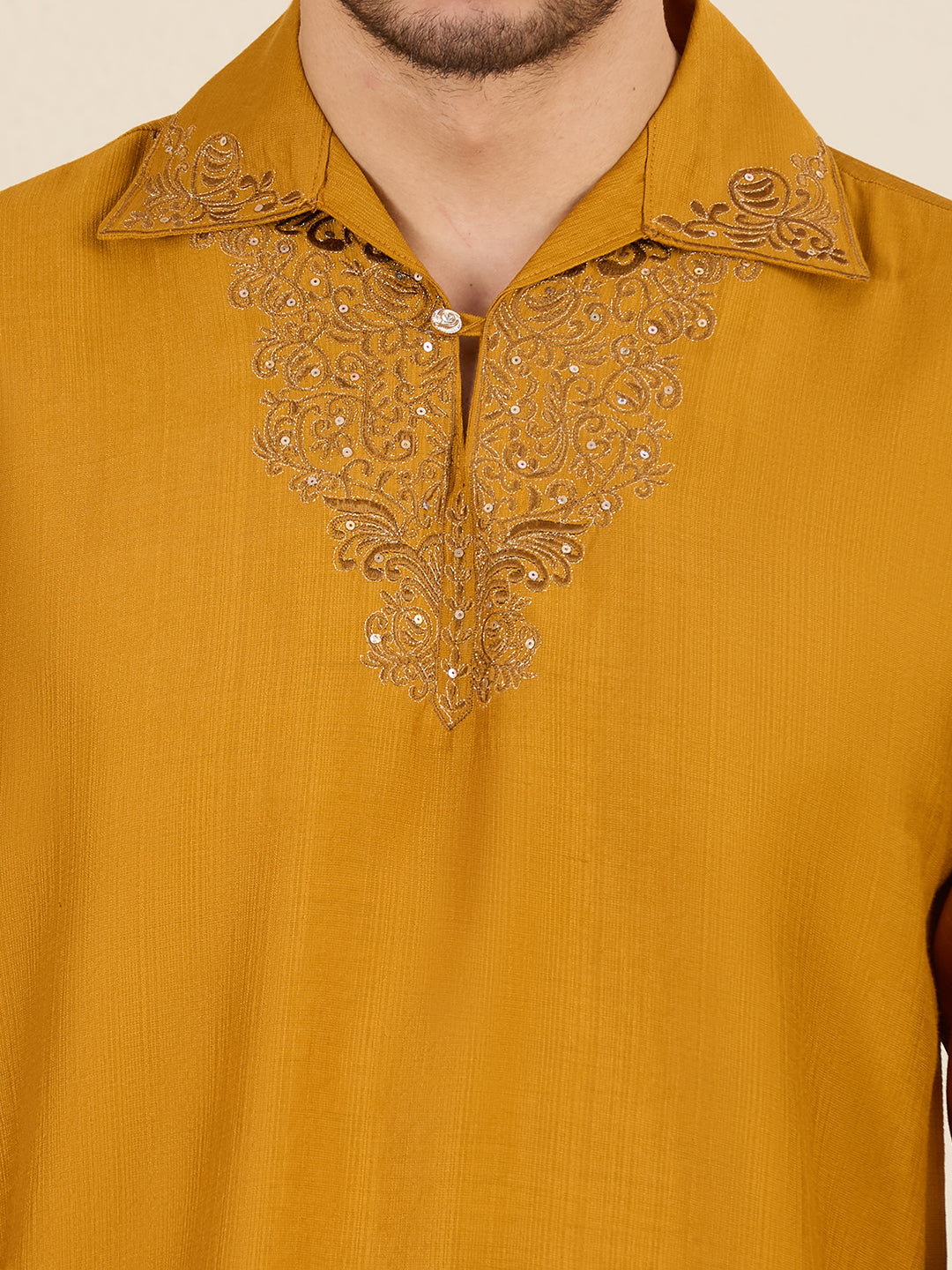 Mens Embroidered Kurta