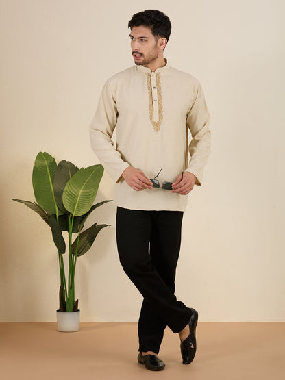 Mens Embroidered Kurta