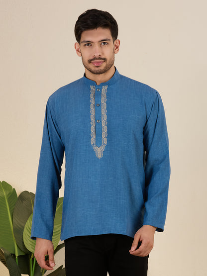 Mens Embroidered Kurta