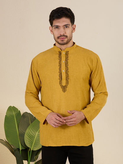 Mens Embroidered Kurta