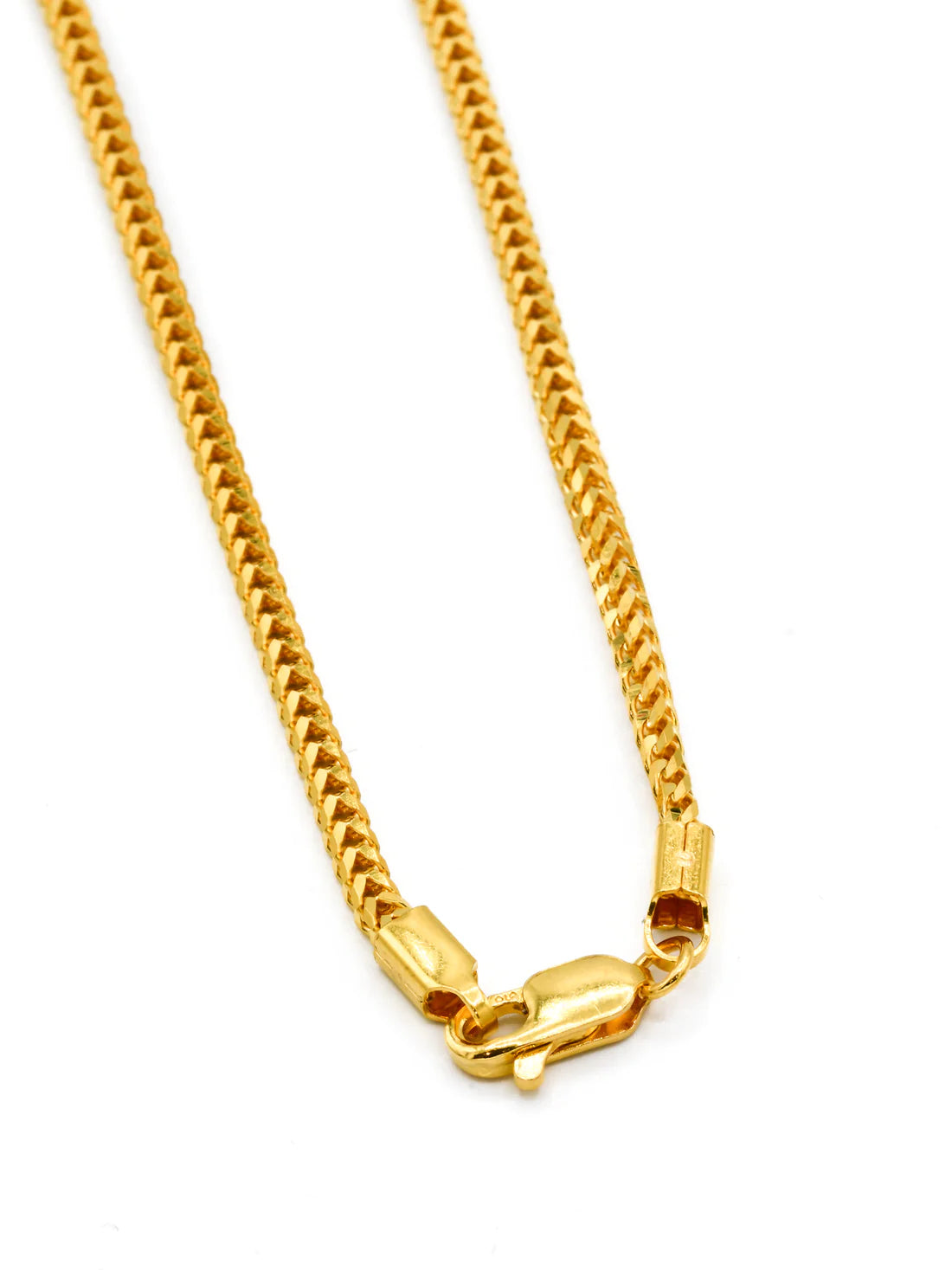 22ct Gold Fox Tail Chain - 54 cm