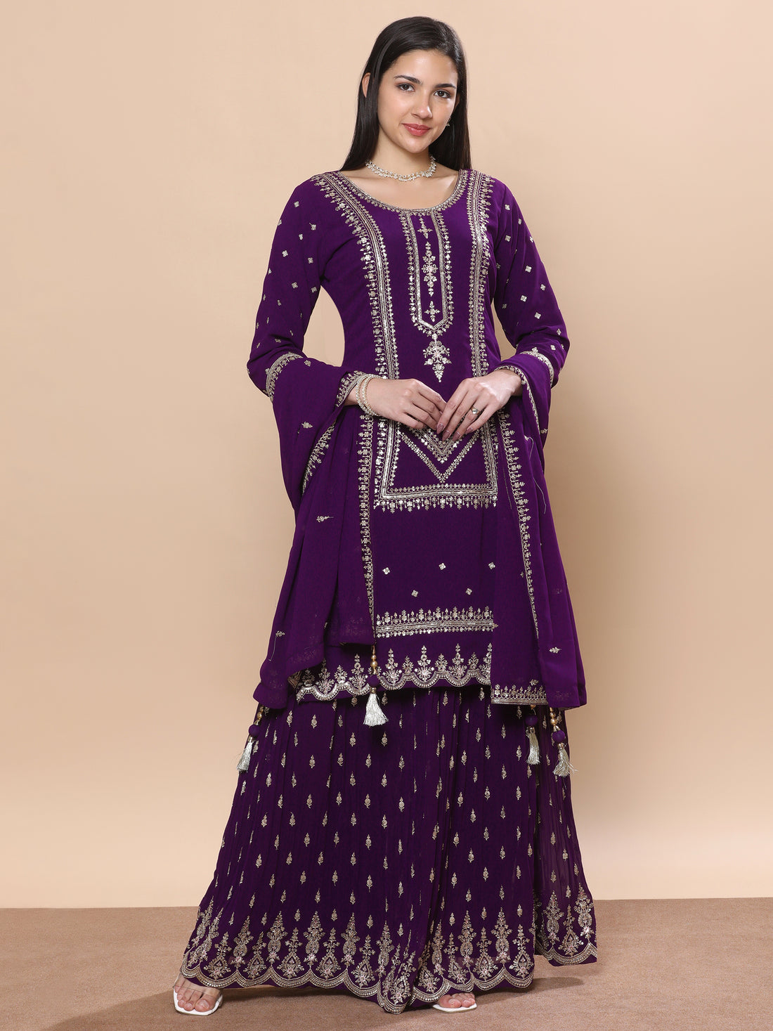 Hasina Palazzo Suit