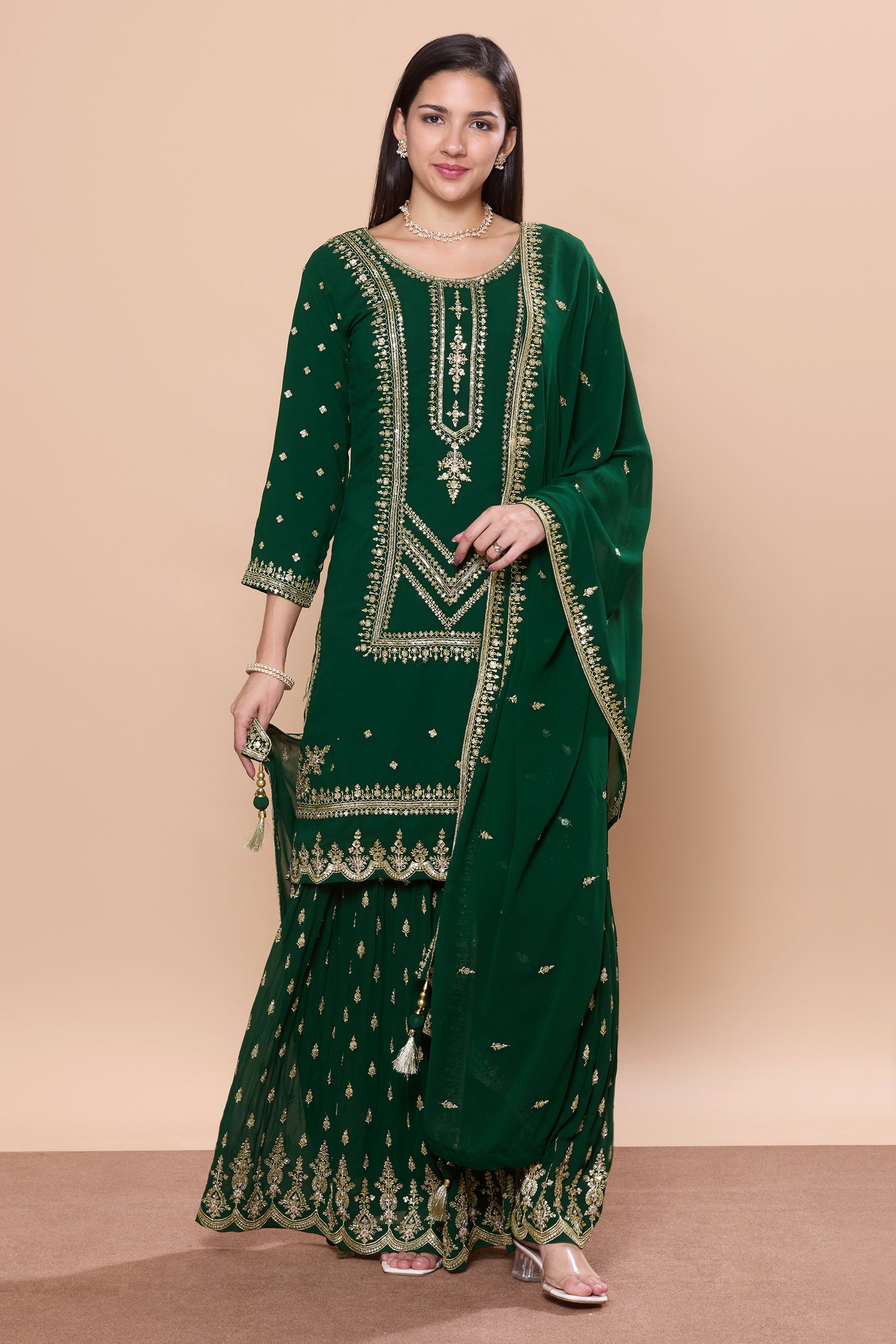 Hasina Palazzo Suit