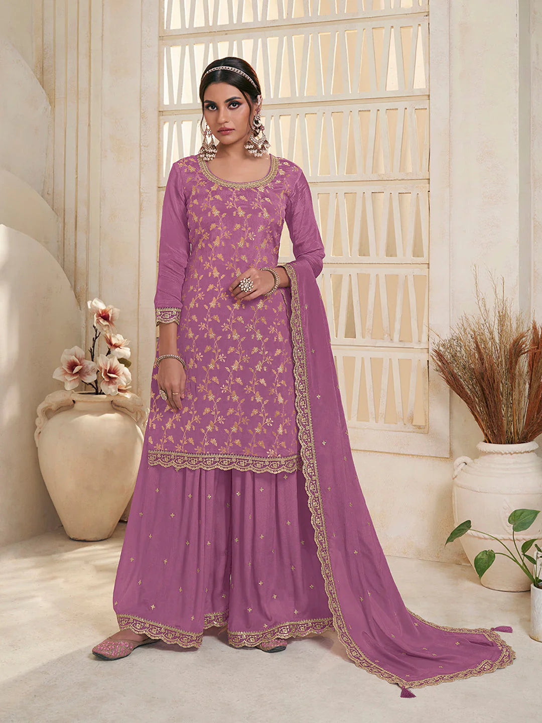 Somya Palazzo Suit