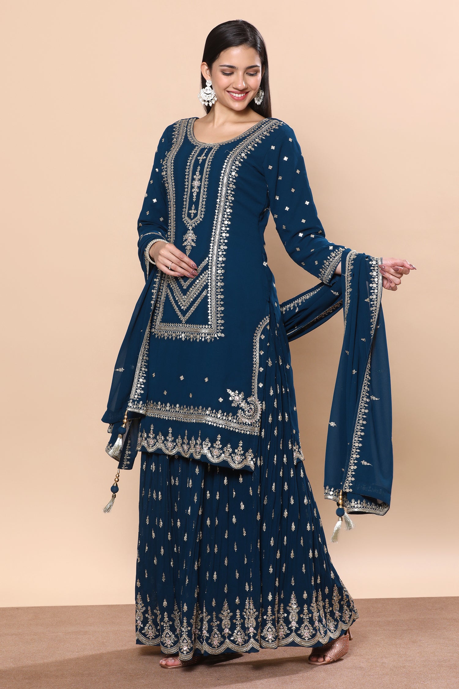 Hasina Palazzo Suit