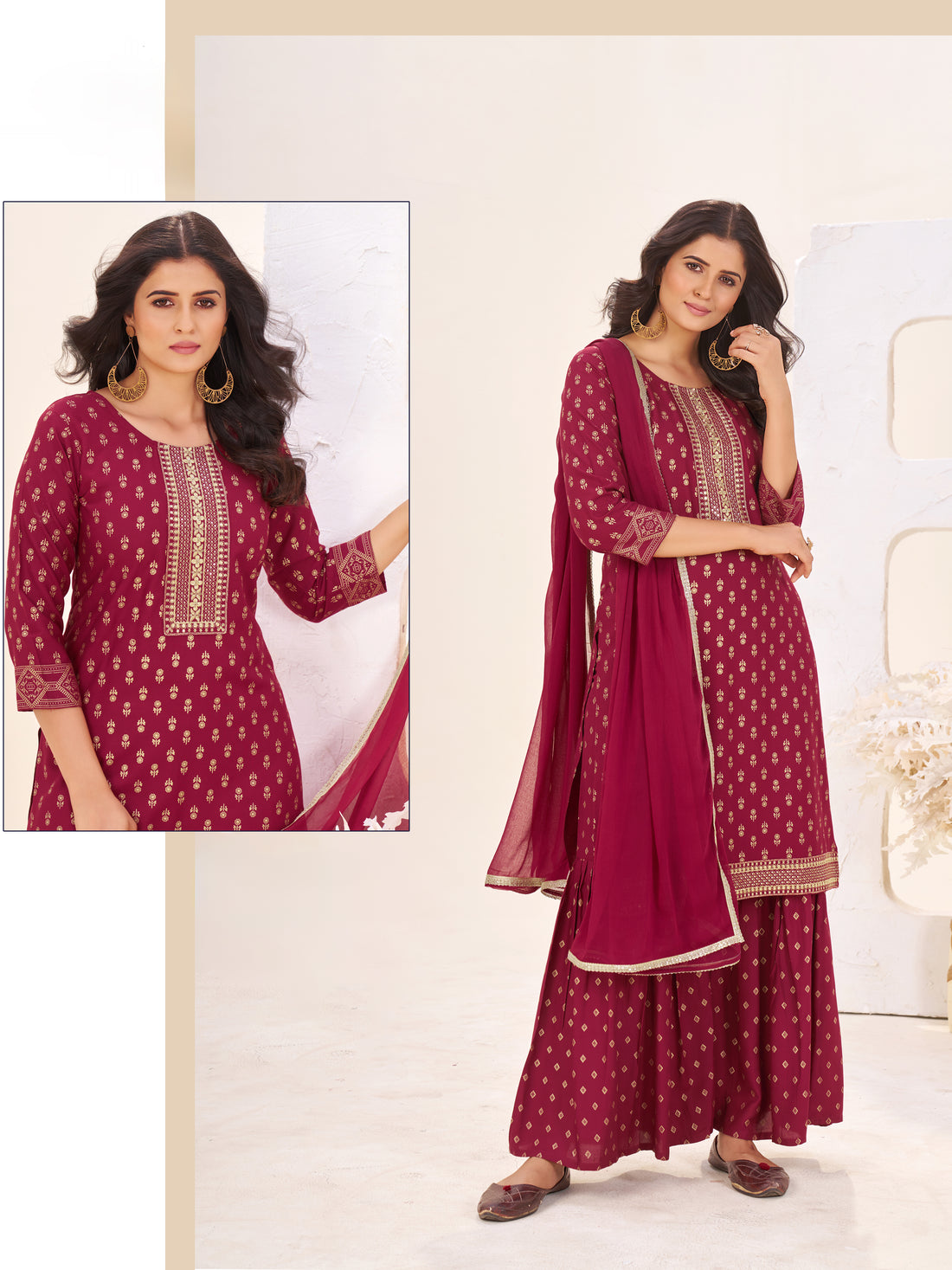 Hirva Sharara Suit