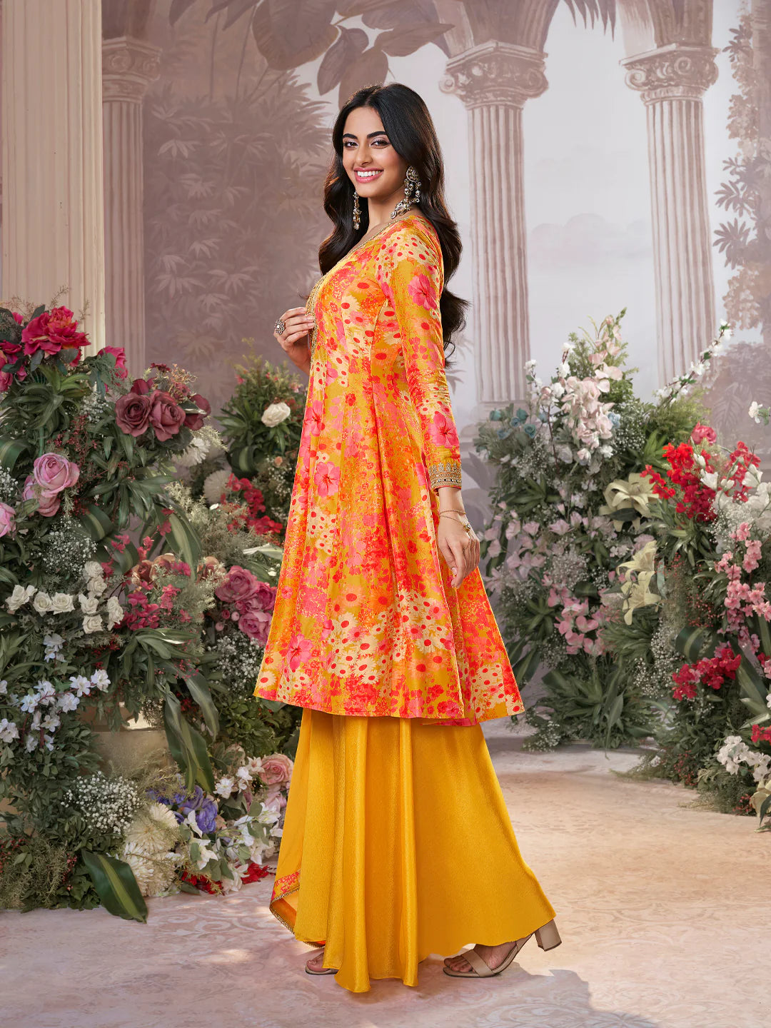 Mahira Palazzo Suit