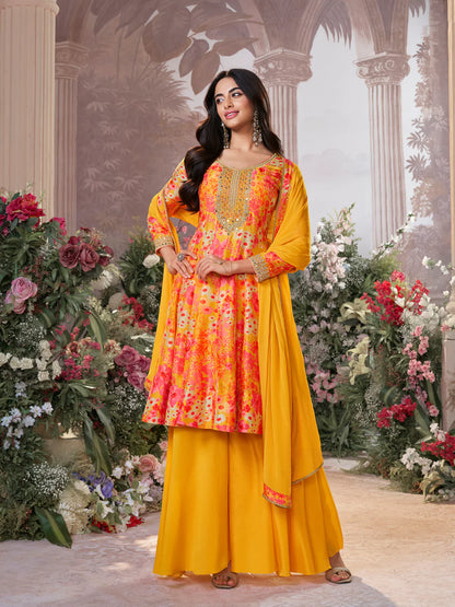 Mahira Palazzo Suit