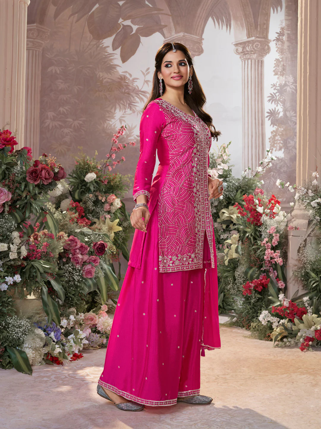 Fiza Palazzo Suit