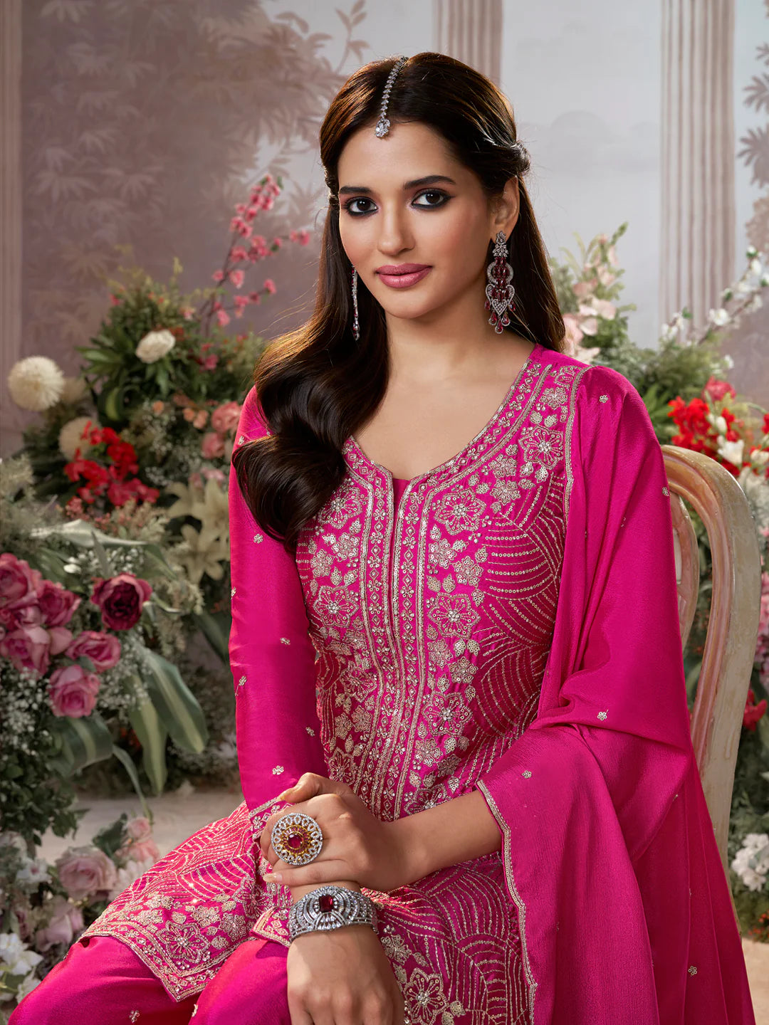 Fiza Palazzo Suit