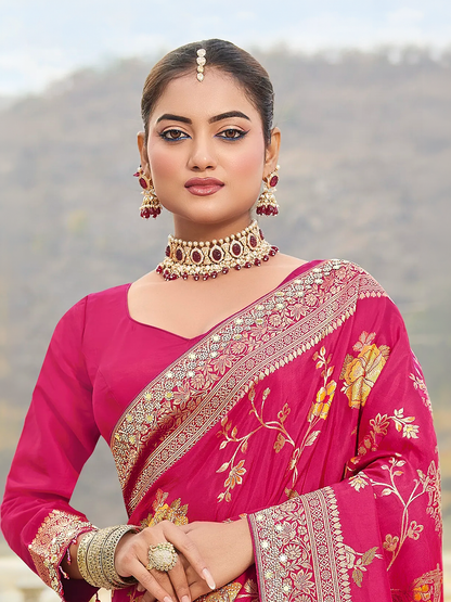 Vrinda Banarasi Choli Saree
