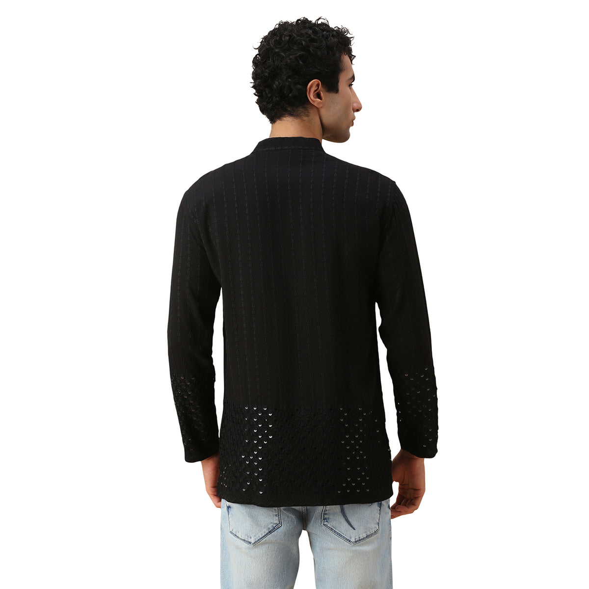 Amol Chikankari Short Kurta