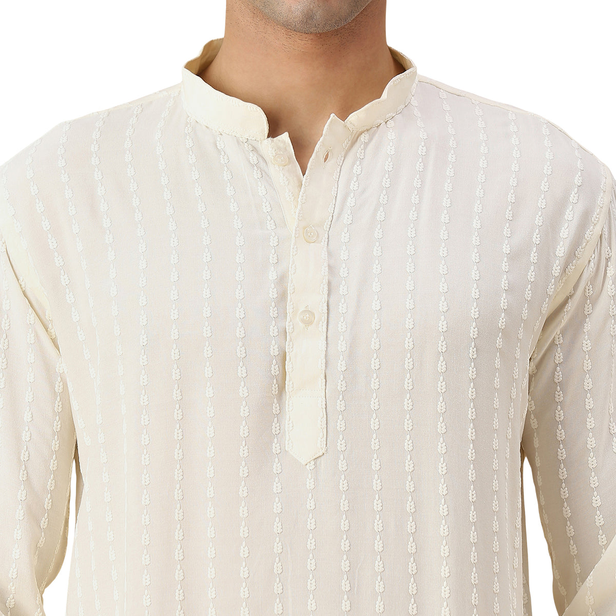 Amol Chikankari Short Kurta