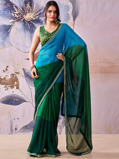 Darshi Chiffon Printed Saree