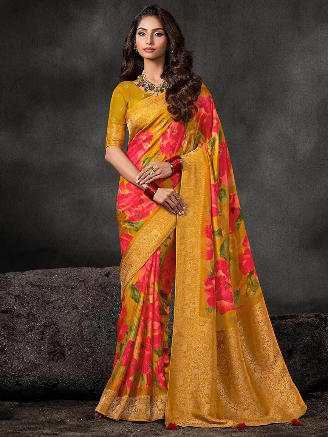 Suhani Weaving Silk Saree