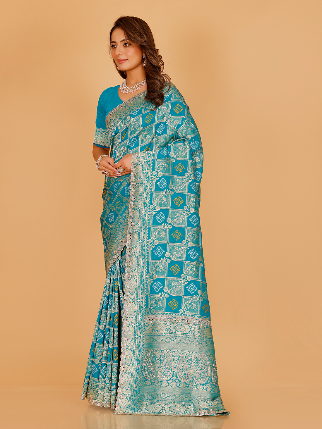 Kashvi Silk Zari Saree