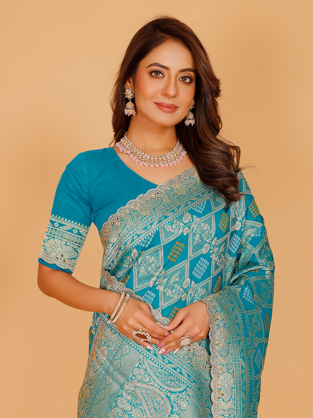 Kashvi Silk Zari Saree