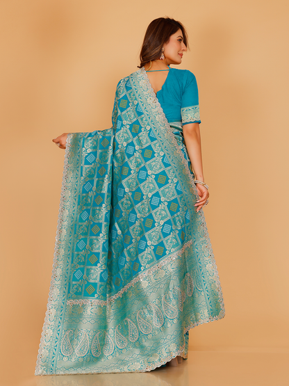 Kashvi Silk Zari Saree