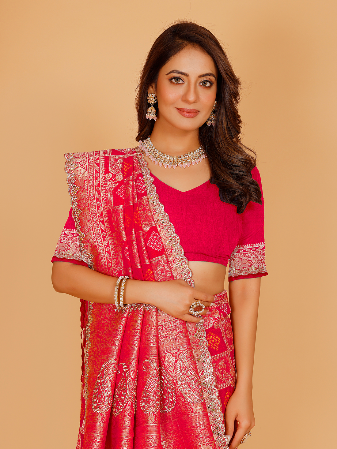 Kashvi Silk Zari Saree