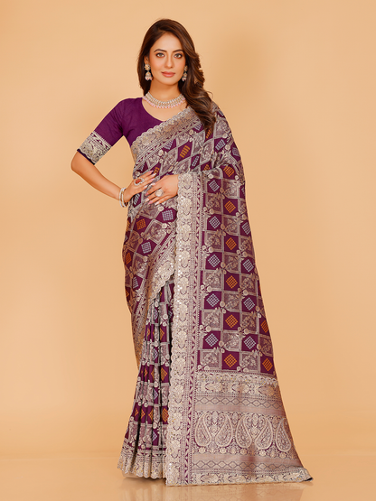 Kashvi Silk Zari Saree