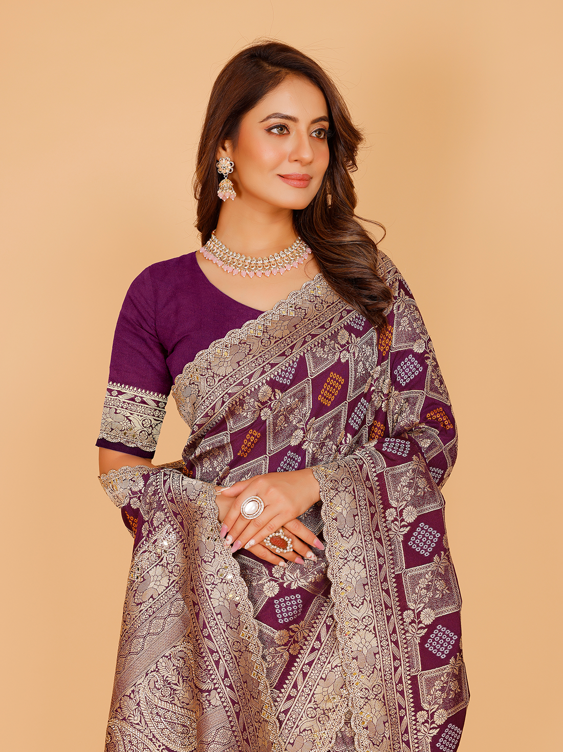 Kashvi Silk Zari Saree