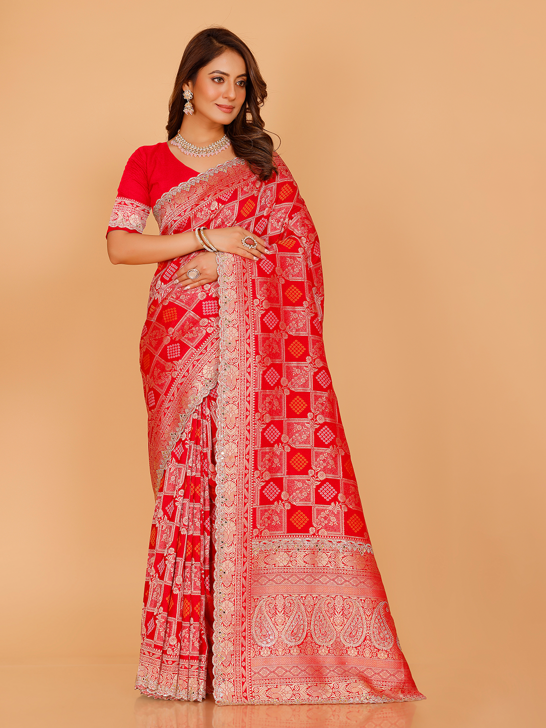 Kashvi Silk Zari Saree