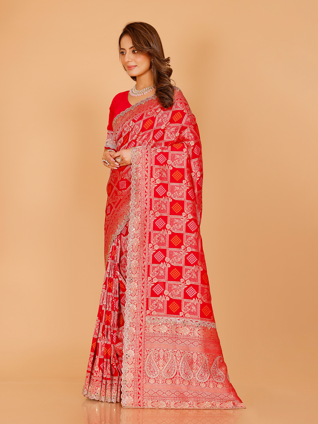 Kashvi Silk Zari Saree