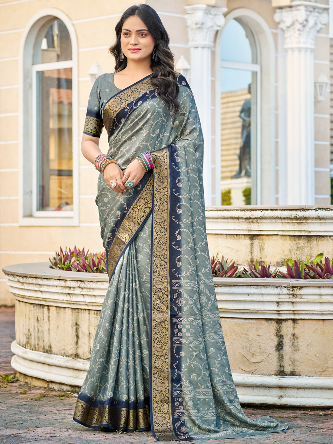 Shivani Silk Printed Saree