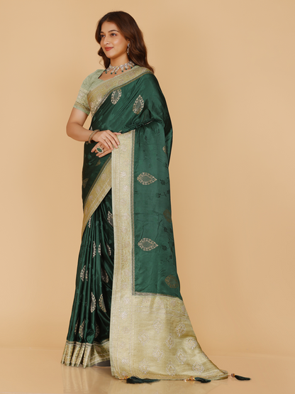 Kesha Silk Embroidered Saree