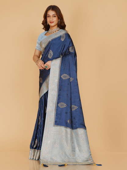 Kesha Silk Embroidered Saree