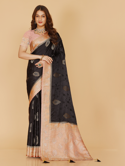 Kesha Silk Embroidered Saree